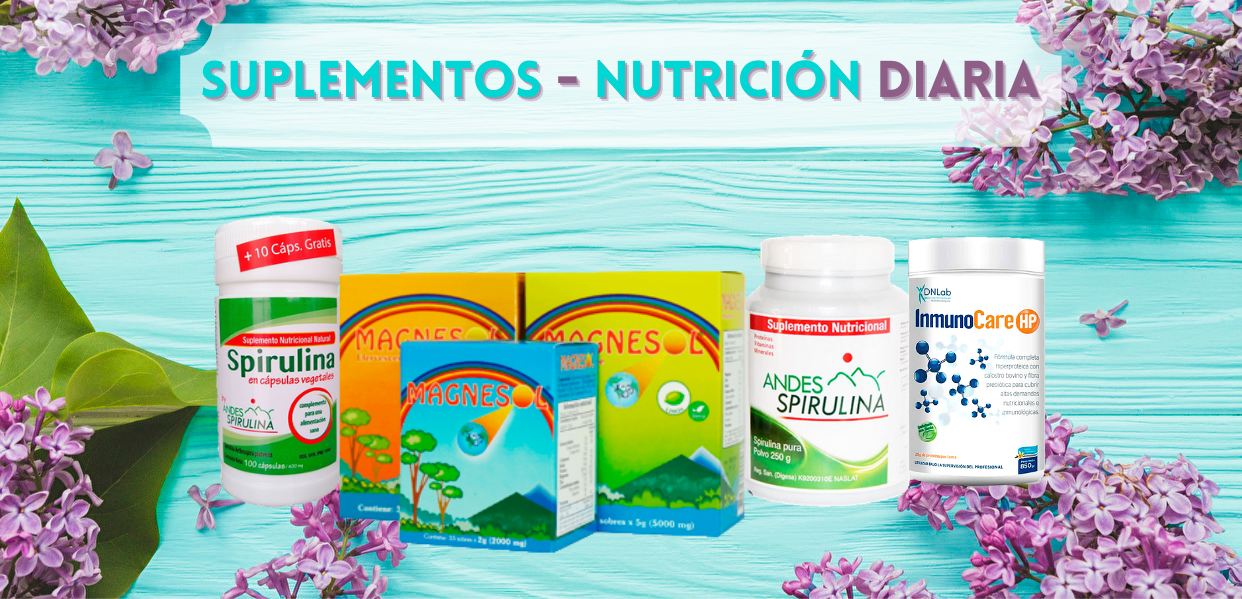 suplementos - nutrición diaria