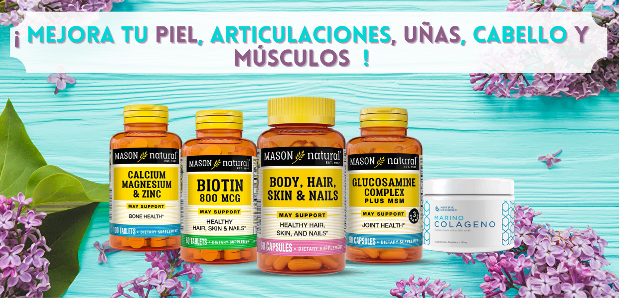 ¡ mejora tu piel, articulaciones, uñas, cabello y músculos !